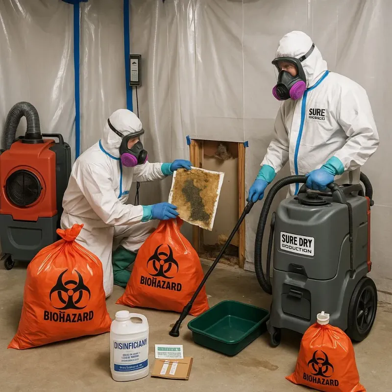 Contaminated Water Handling Protocols process in Minnewaukan, ND